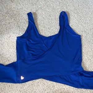 Fabletics wrap crop top